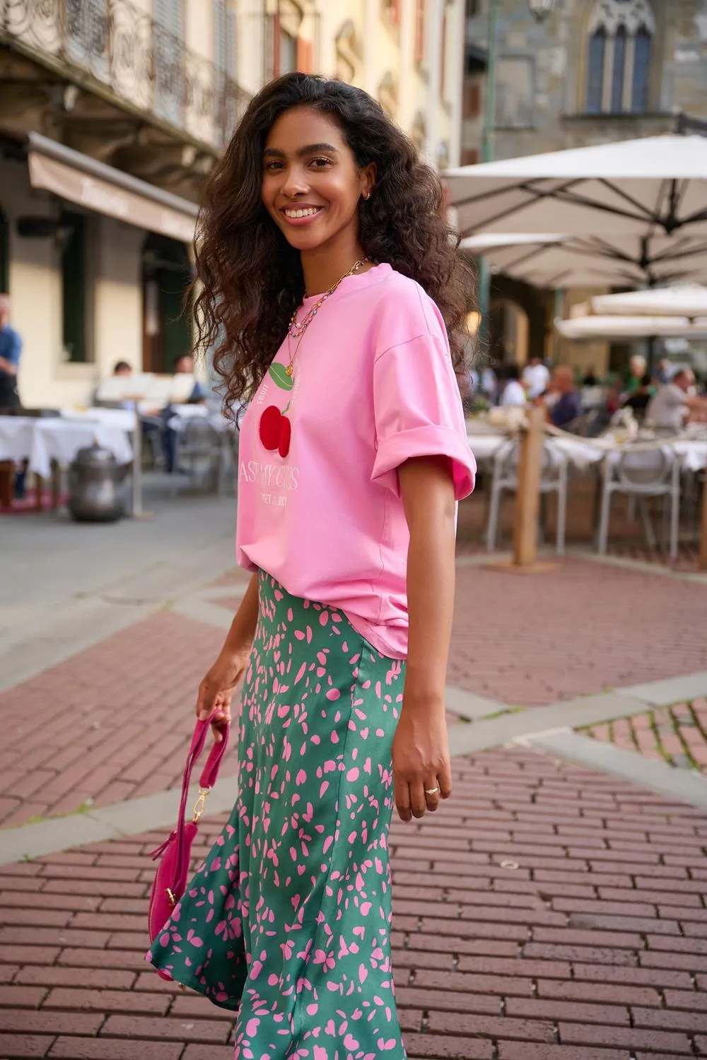 Keeping It Wild midi skirt
