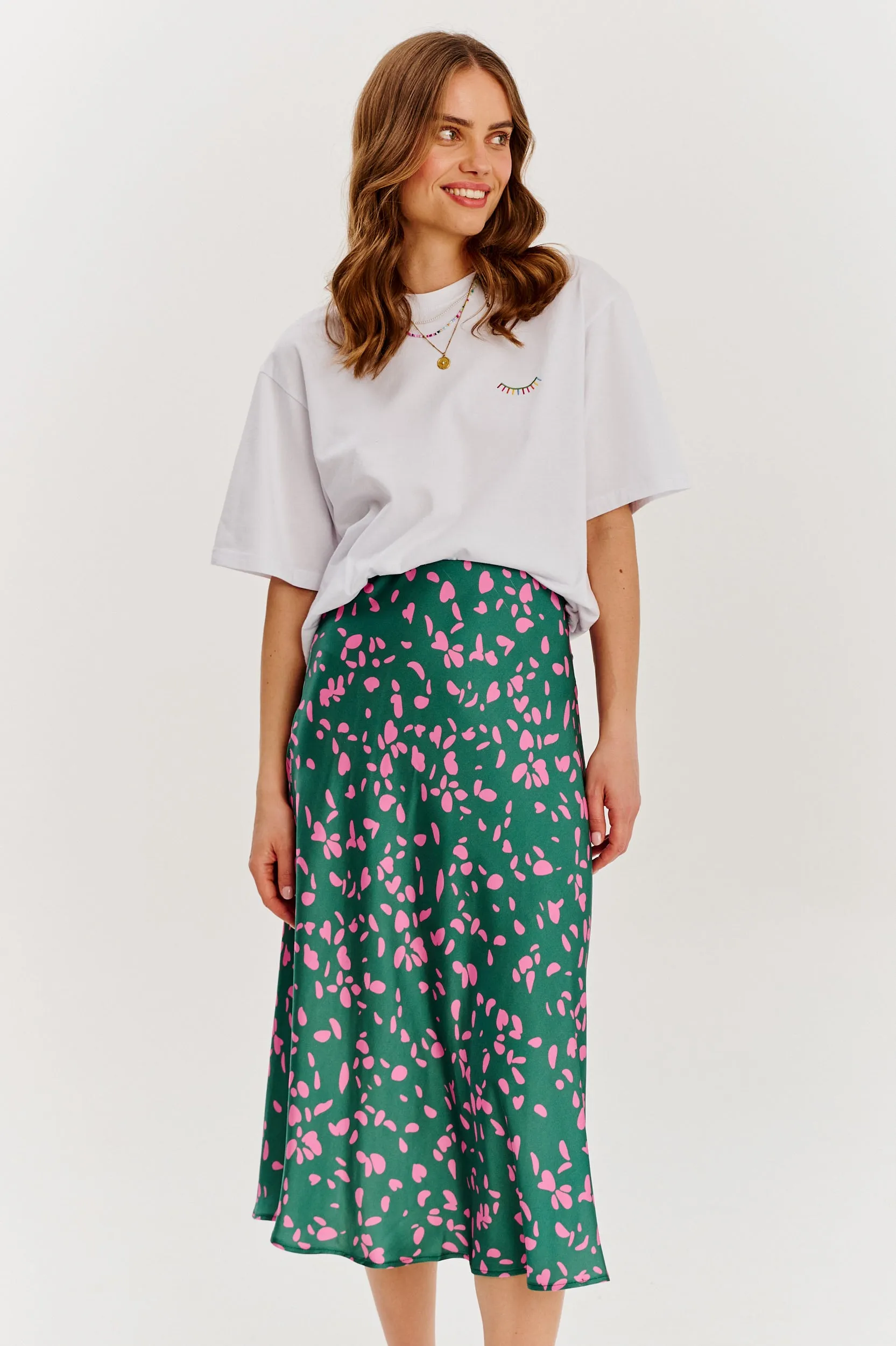 Keeping It Wild midi skirt