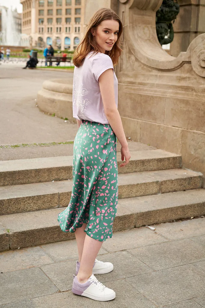 Keeping It Wild midi skirt