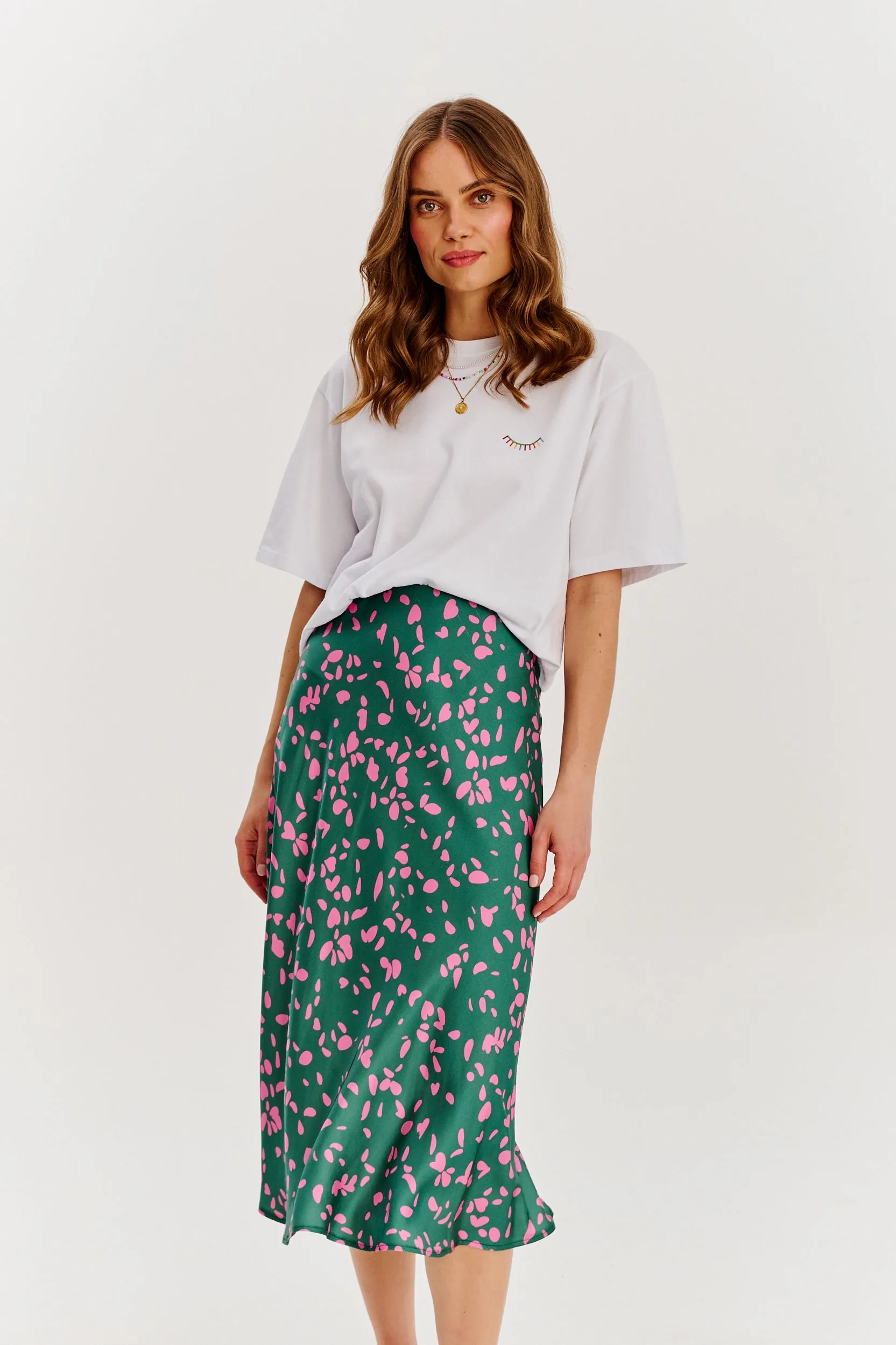 Keeping It Wild midi skirt