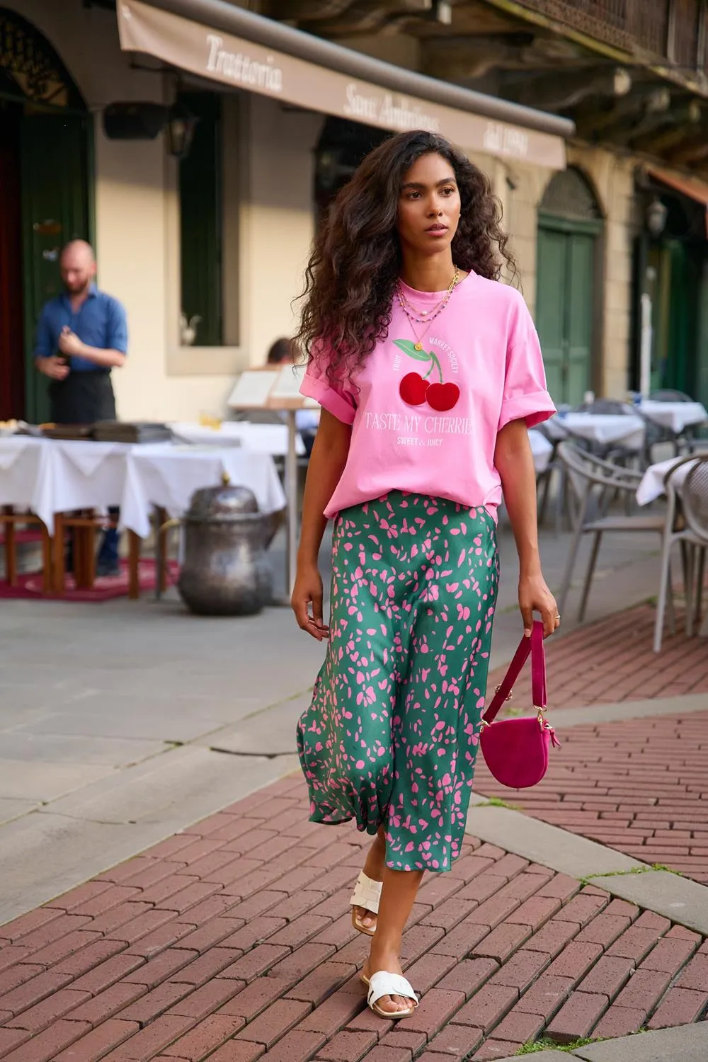 Keeping It Wild midi skirt