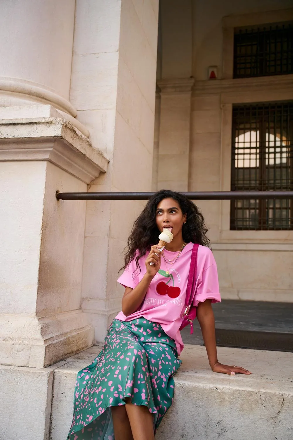 Keeping It Wild midi skirt