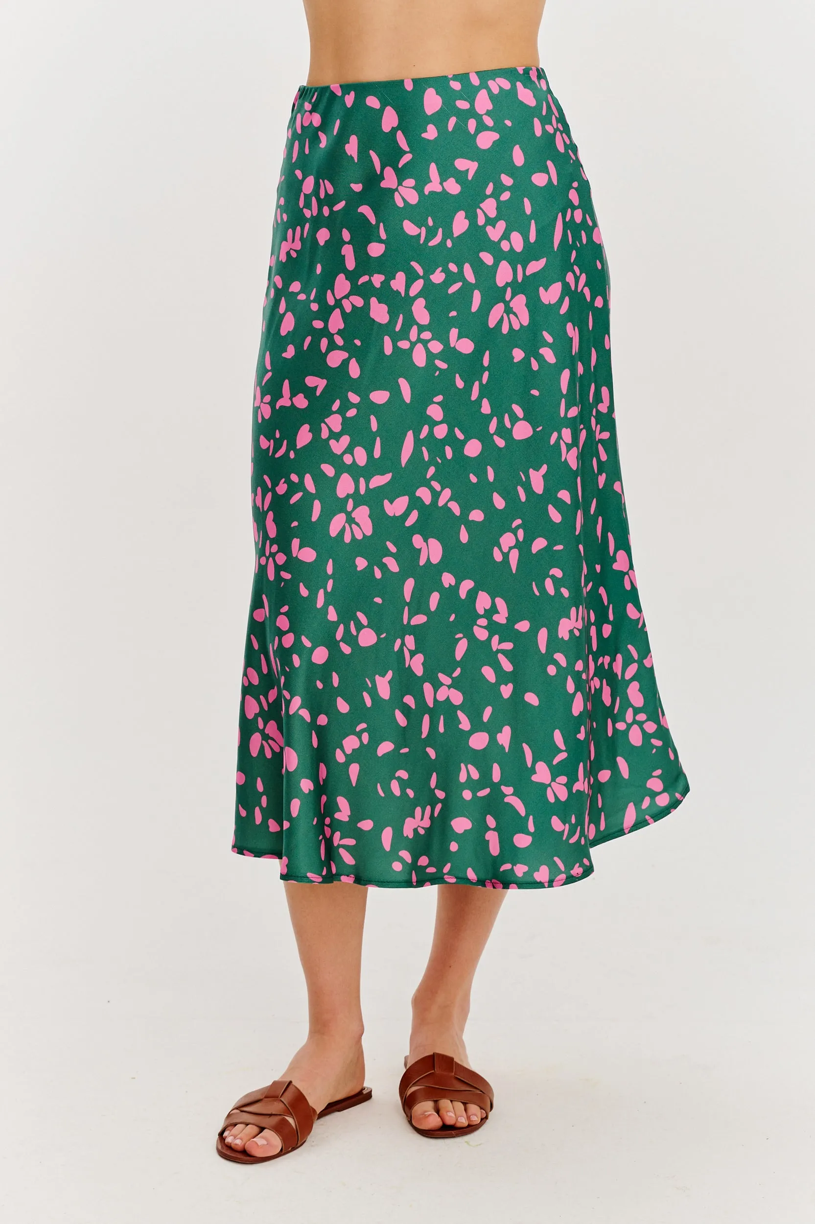 Keeping It Wild midi skirt