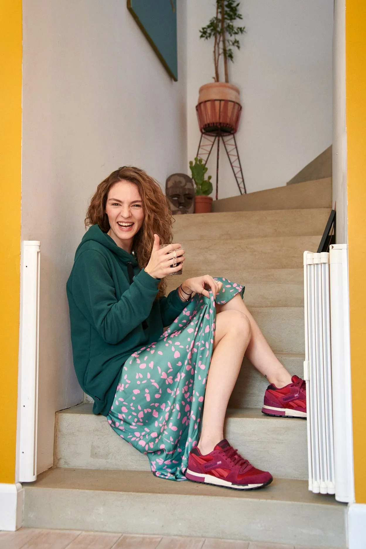 Keeping It Wild midi skirt