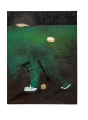 Kenny Rivero, "Nightballer With The Pink Laces" SOLD