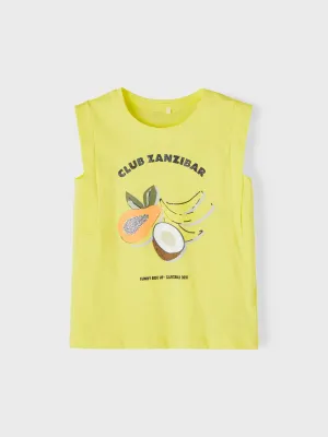 Kid Girl - Printed Tank Top