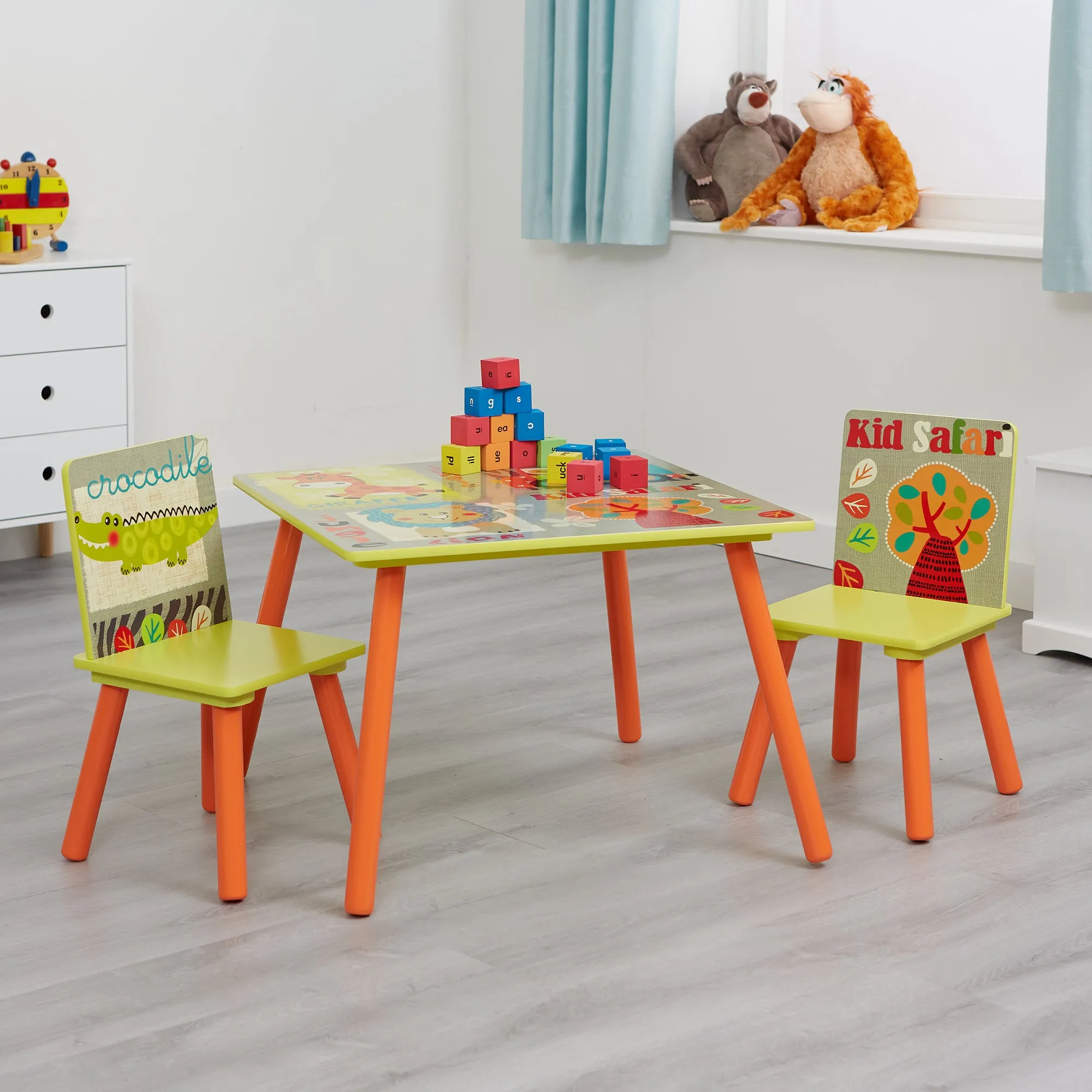 Kid Safari Table and Chair Set