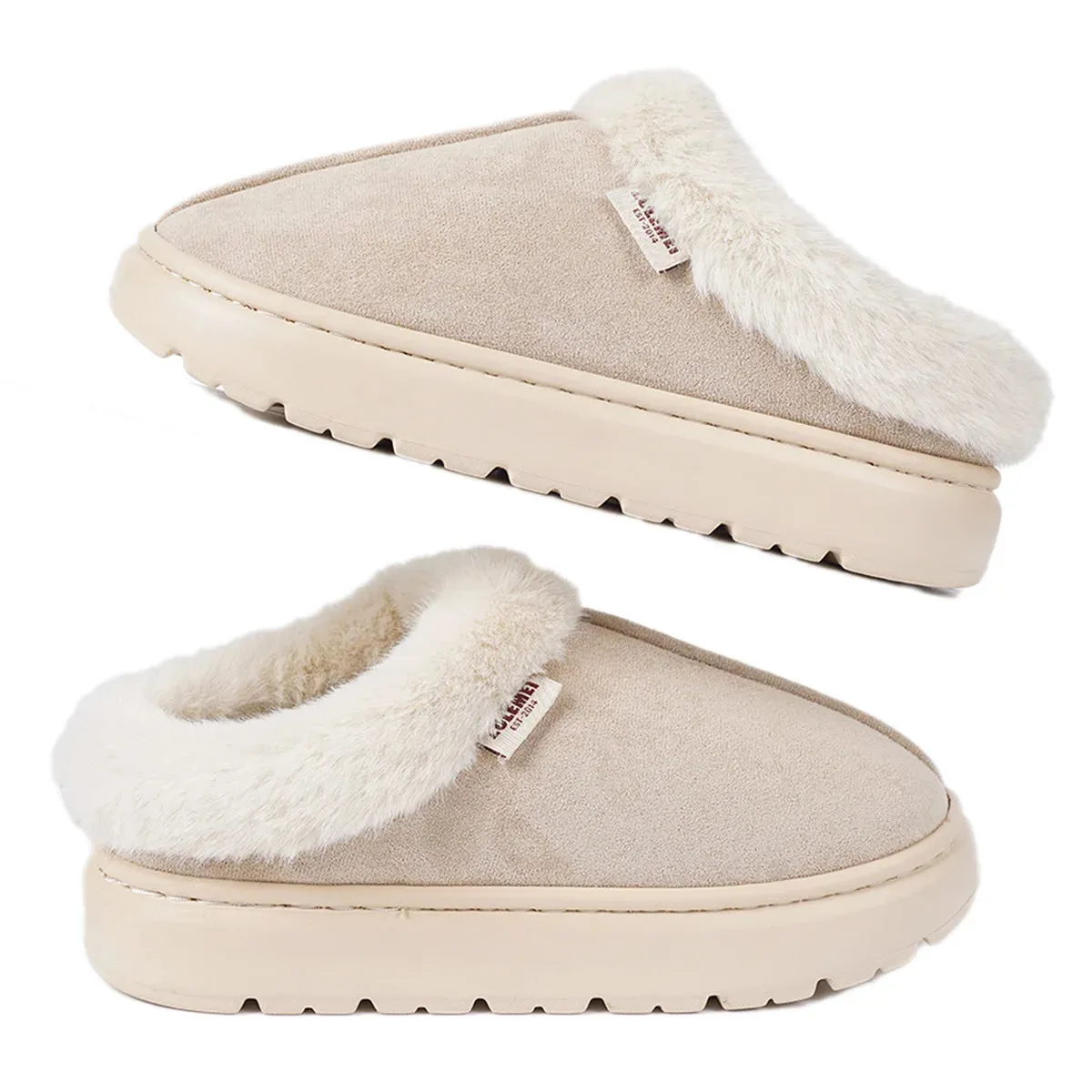 Kidmi Plush Winter House Shoes for Women and Men