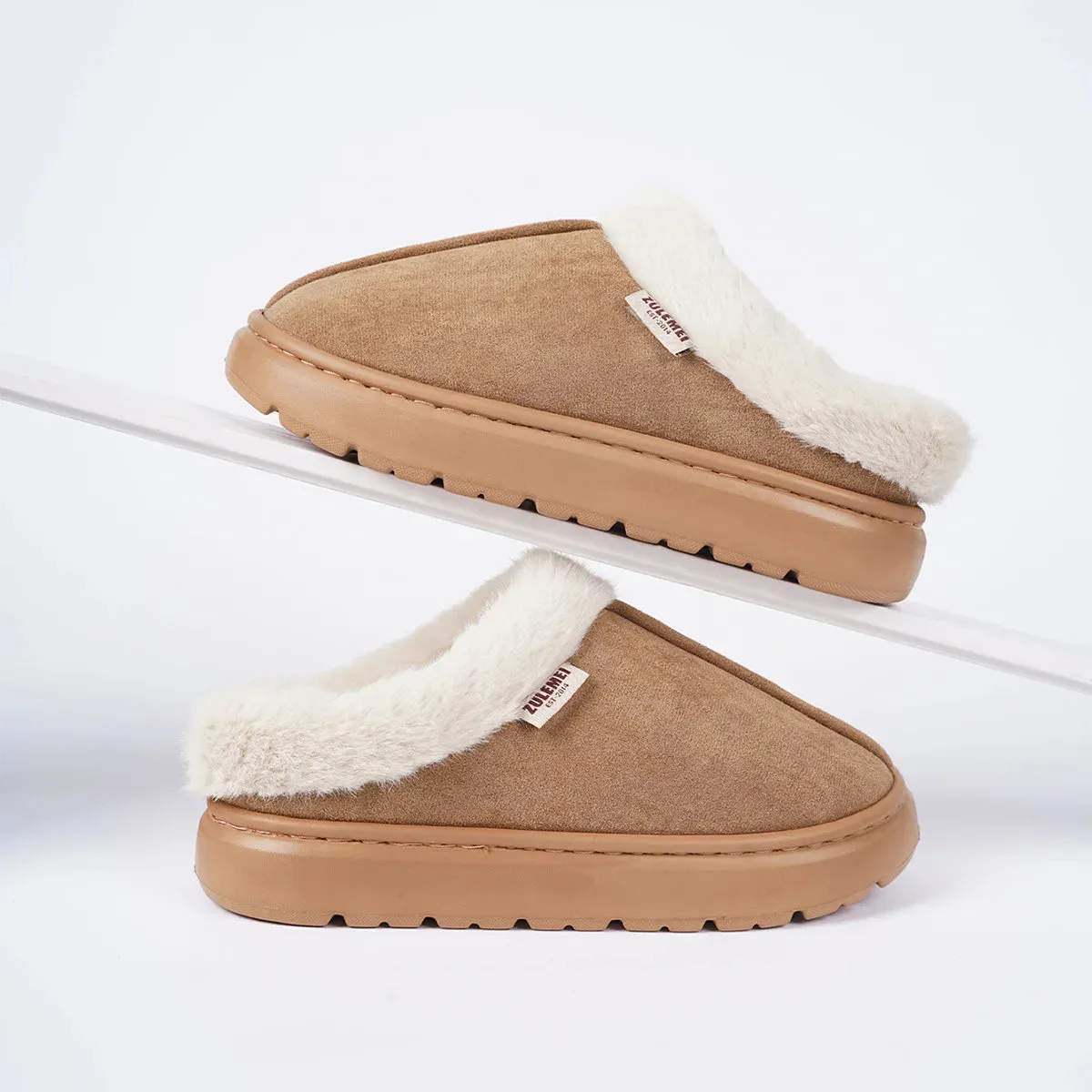 Kidmi Plush Winter House Shoes for Women and Men