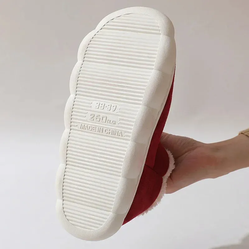 Kidmi Plush Winter House Shoes for Women and Men