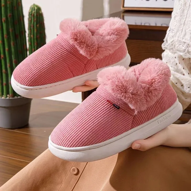 Kidmi Plush Winter House Shoes for Women and Men