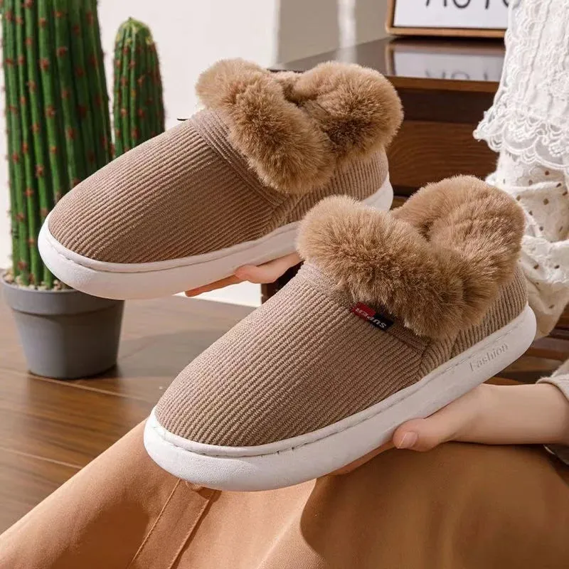 Kidmi Plush Winter House Shoes for Women and Men