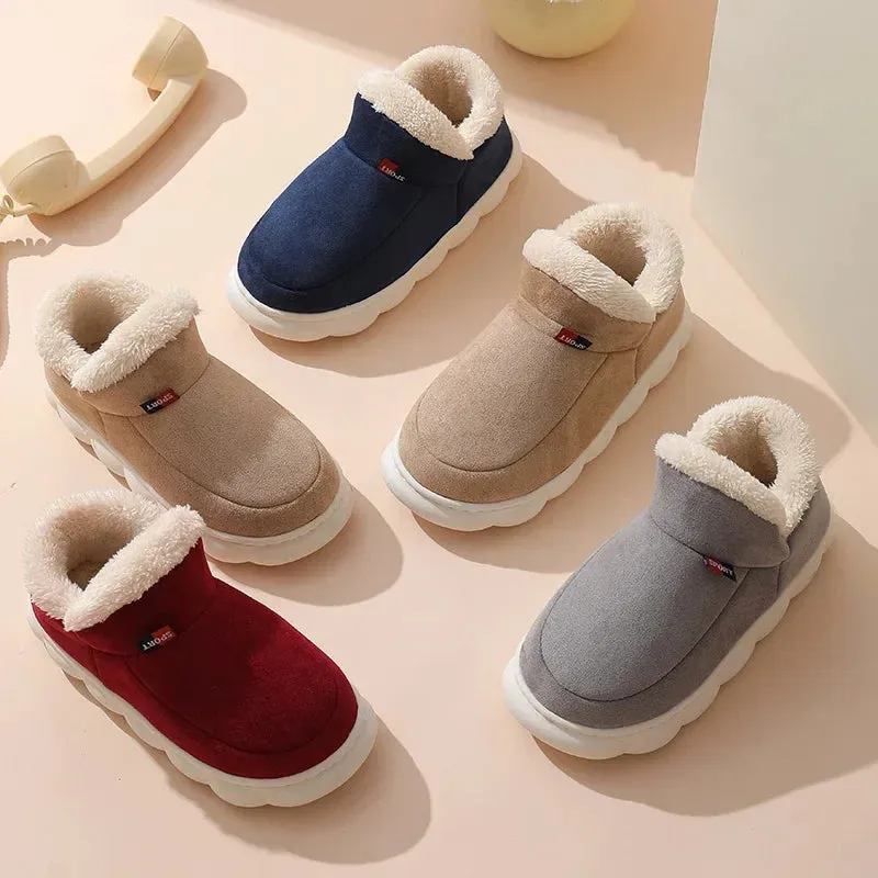 Kidmi Plush Winter House Shoes for Women and Men