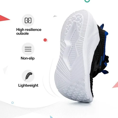 Kids Sneakers Running Tennis Athletic Shoes Dark Blue -- KKOMEFORME