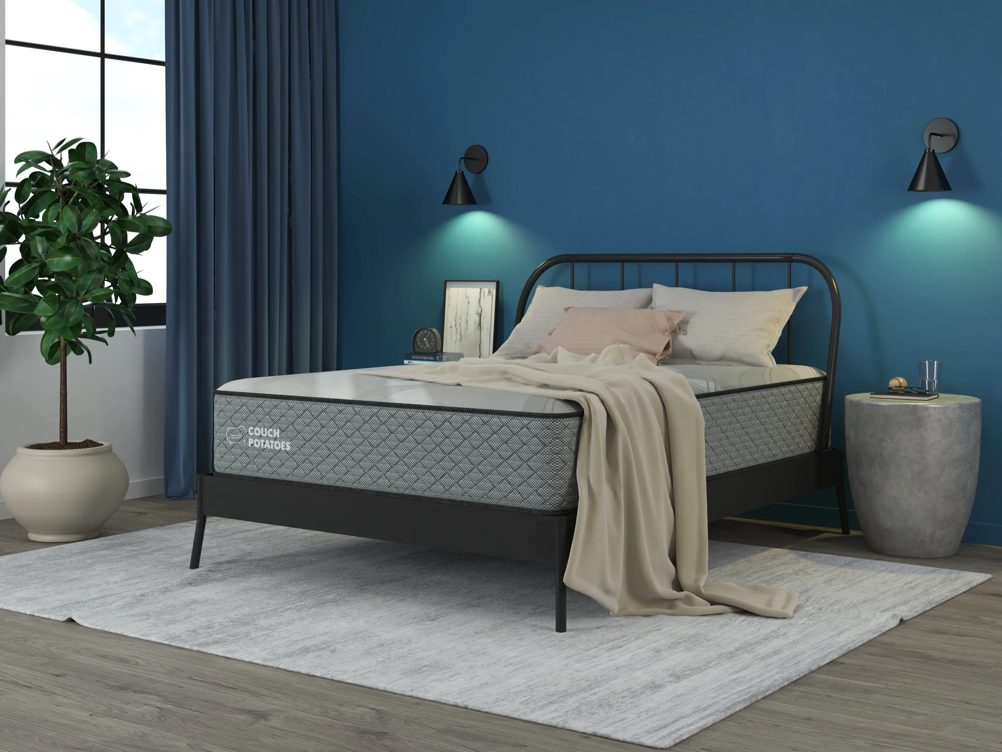 Lazy Bones Soft Memory Foam Mattress 12"