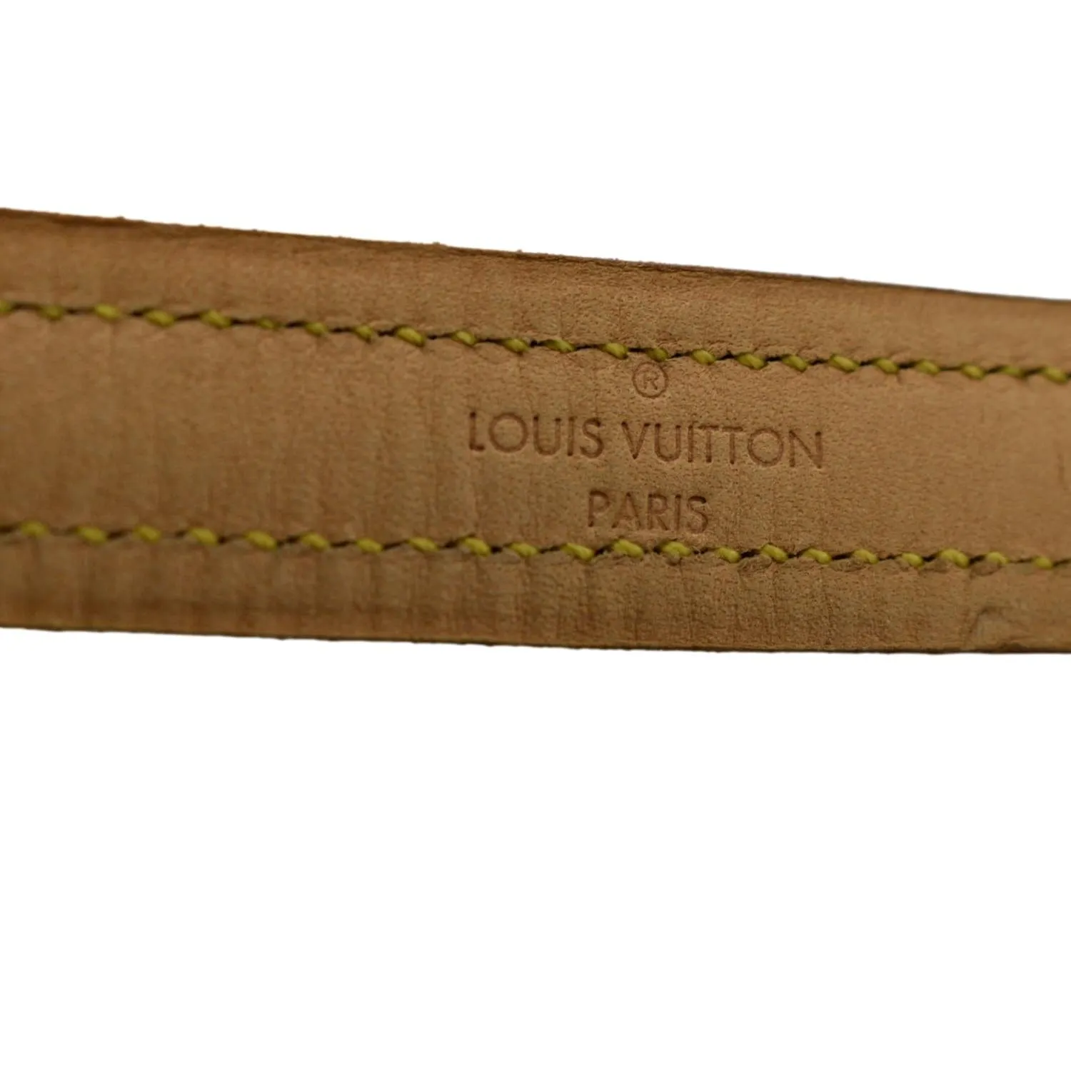 LOUIS VUITTON Monogram Canvas Strap Brown
