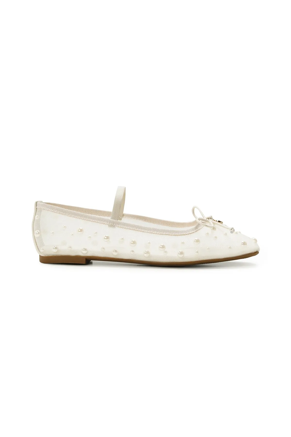 Margaret Ballet Flats - Chalk