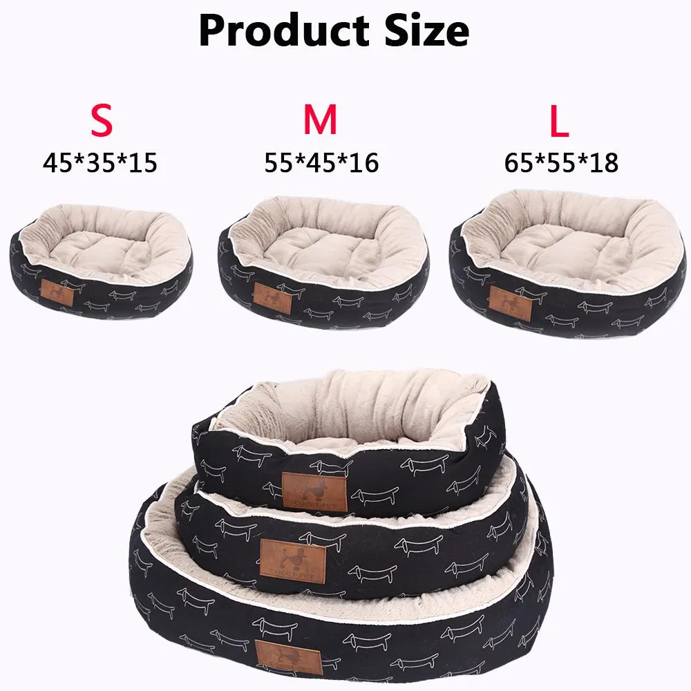 Memory Foam Dog Bed in S/M/L