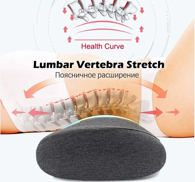 Memory Foam Lumbar Pain Relief Back Support Cushion