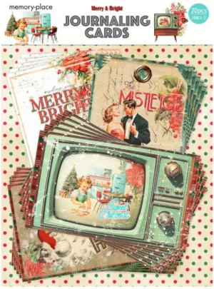 Memory Place Merry & Bright Journal Card Pack