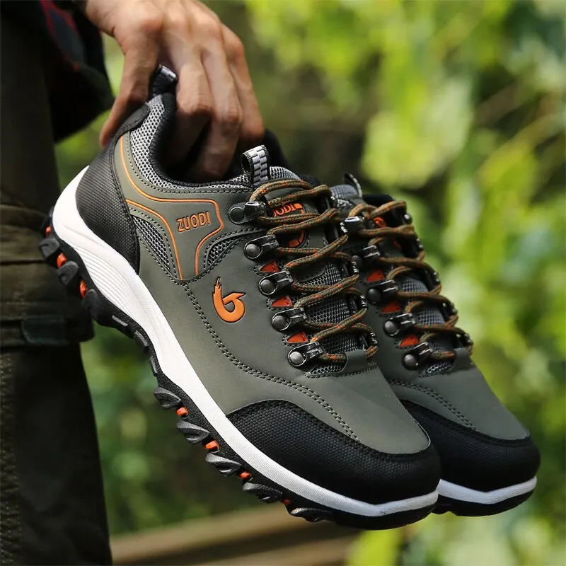 Men outdoor casual sneakers comfortable lightweight shoes for men