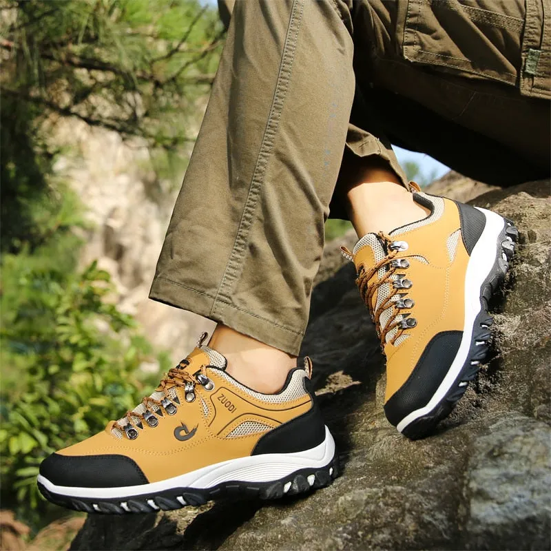 Men outdoor casual sneakers comfortable lightweight shoes for men