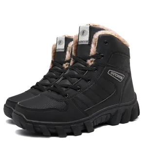 Men's Arch Support Handmade Waterproof Anti-Slip Durable Genuine Leather Boots