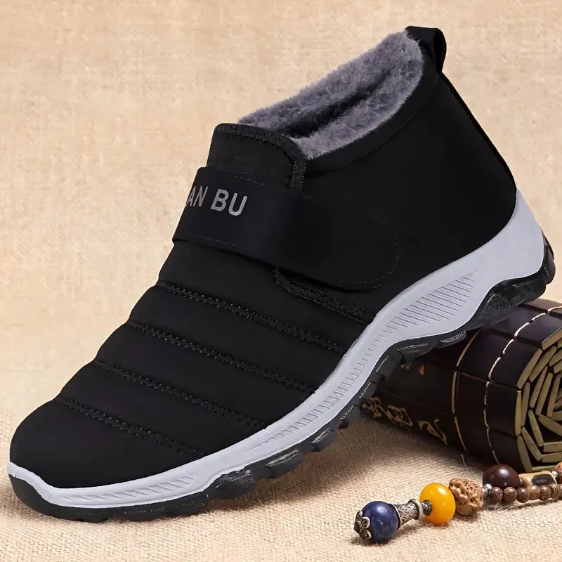 Men's Cozy Plush-Lined Snow Boots