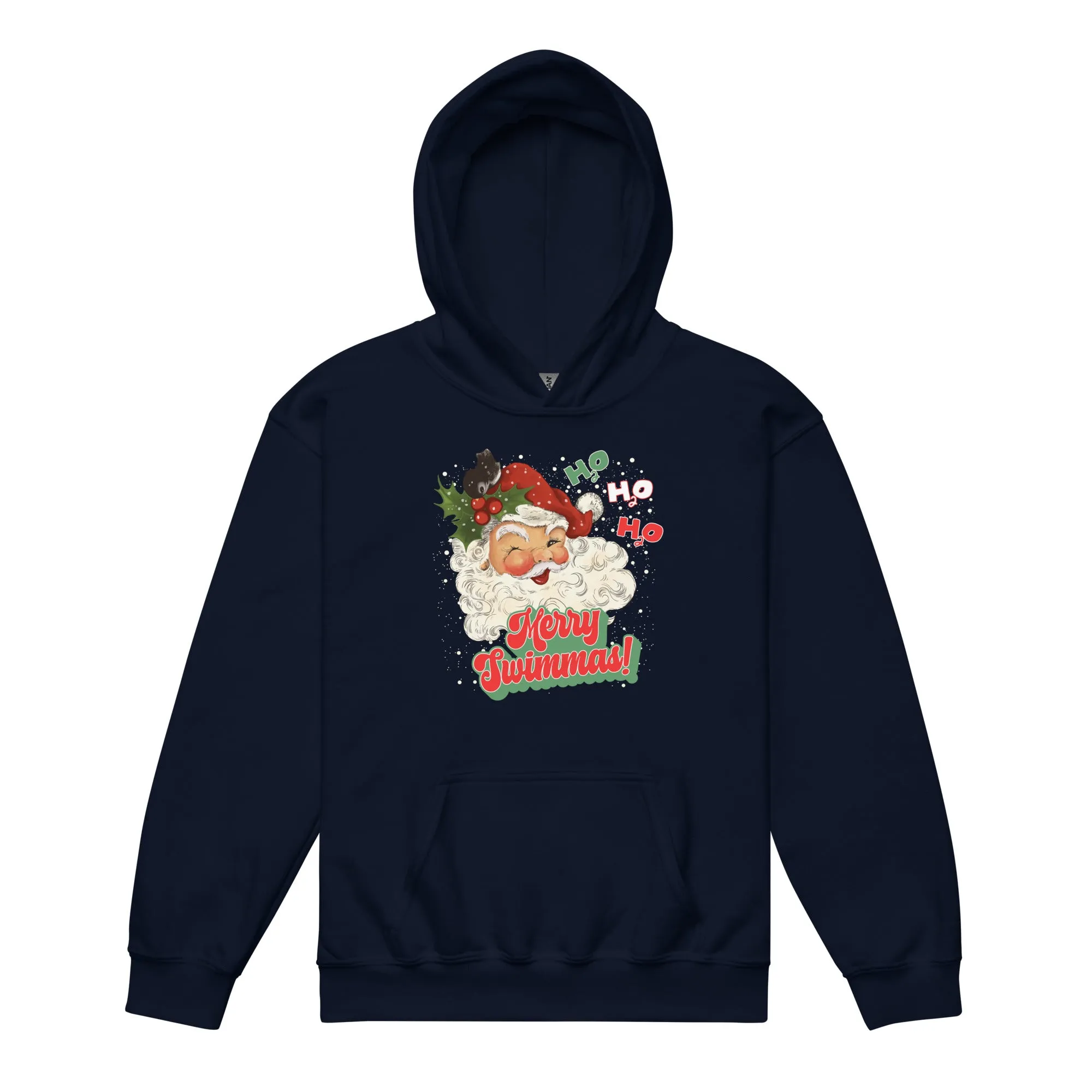 Merry Swimmas Swimmers Heavy Blend Youth Hoodie