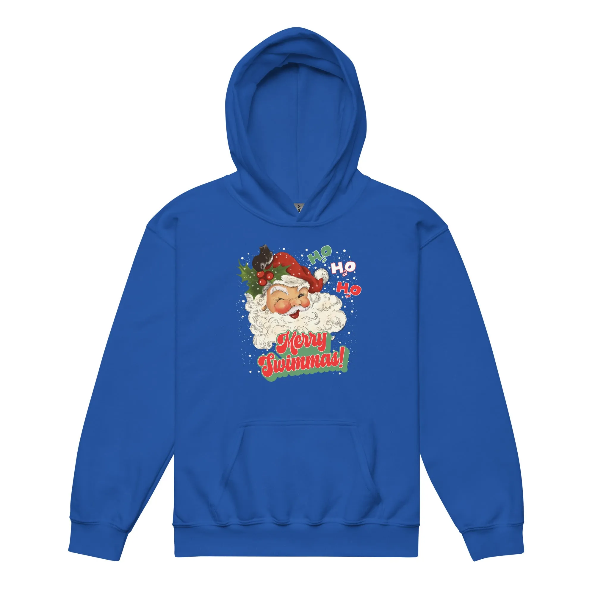 Merry Swimmas Swimmers Heavy Blend Youth Hoodie