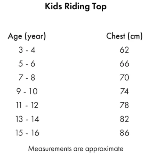 Milla Girls Technical Riding Top (Blue Musk)