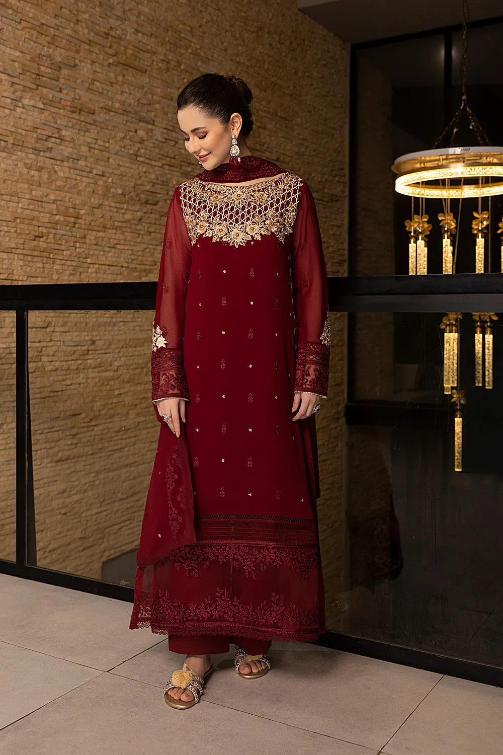 Mookaite |  Azure Ensembles Chiffon 3PCS 2023