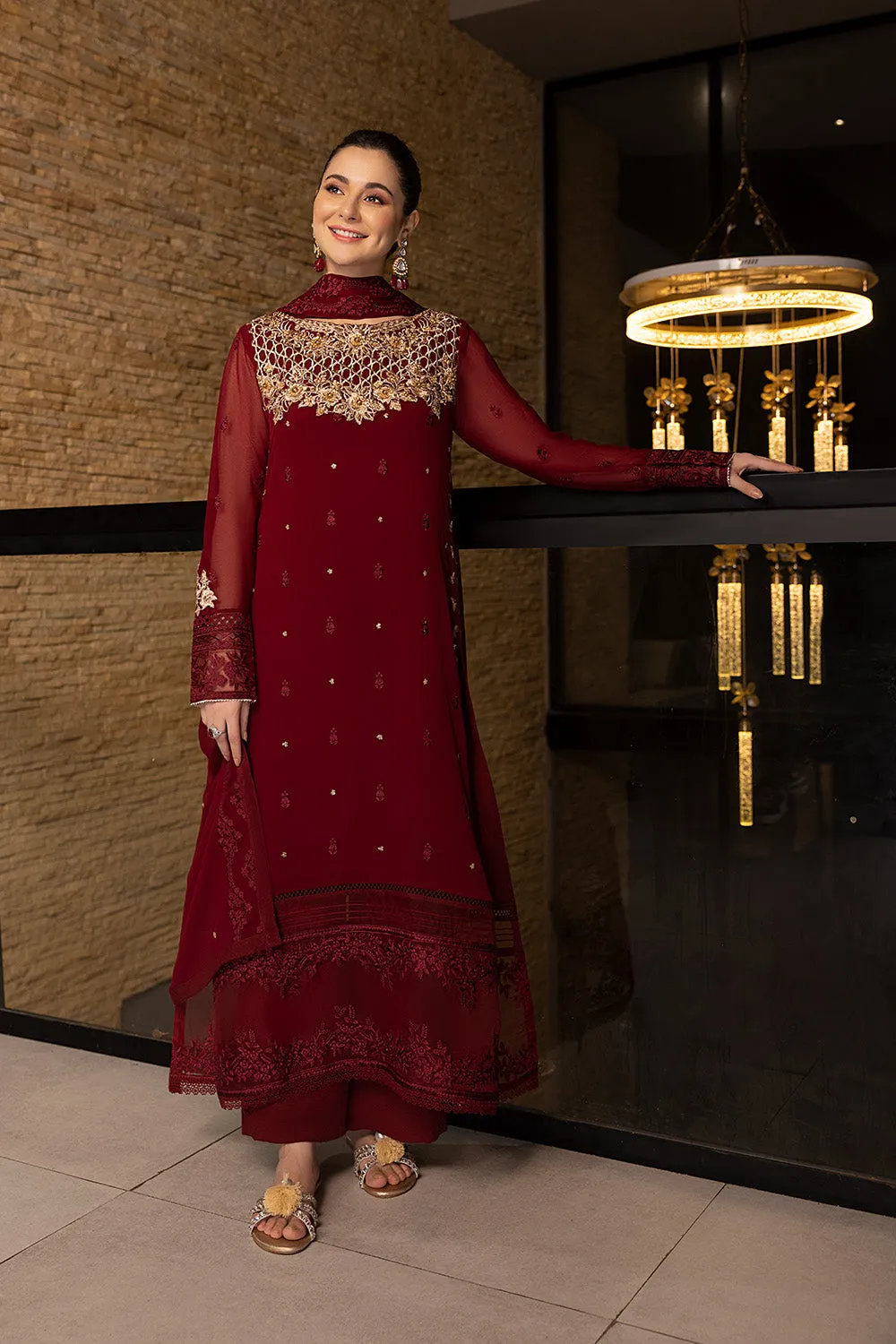 Mookaite |  Azure Ensembles Chiffon 3PCS 2023