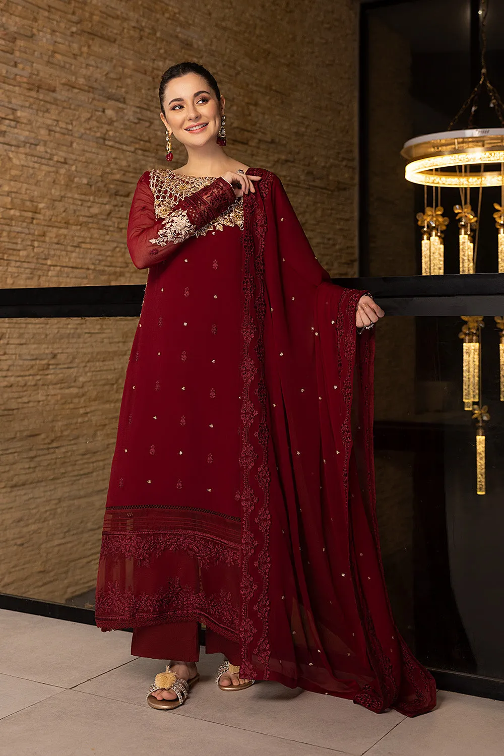 Mookaite |  Azure Ensembles Chiffon 3PCS 2023