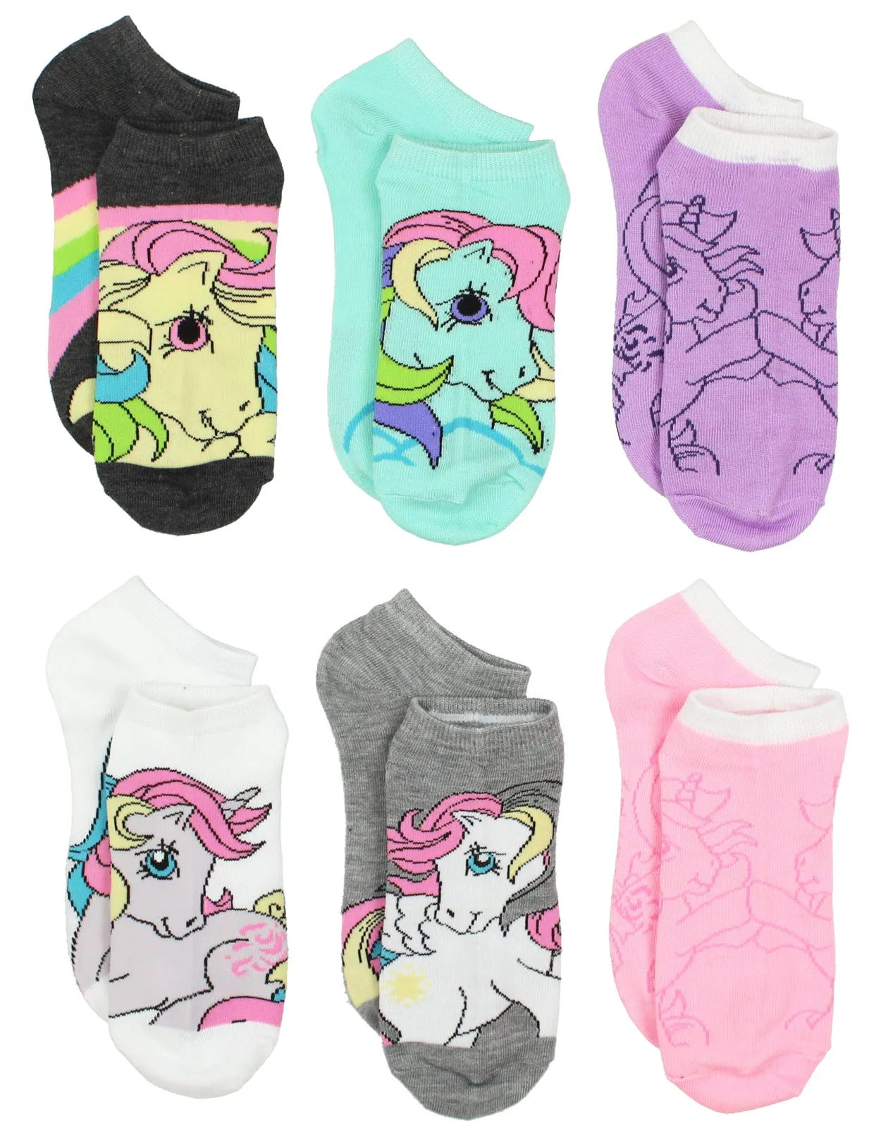My Little Pony Socks 6-Pack