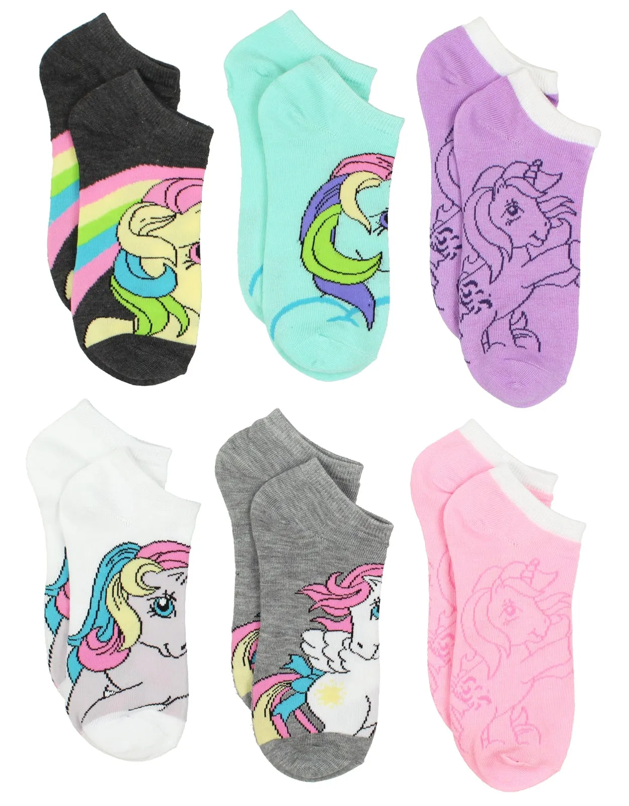 My Little Pony Socks 6-Pack