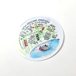 New Orleans Stickers