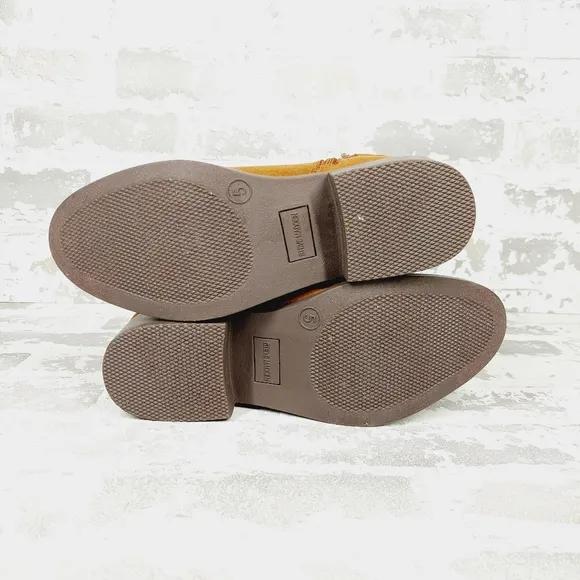 New STEVE MADDEN Kids' Bayville Zip Bootie In Cognac H955