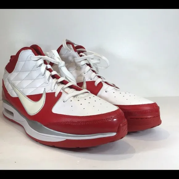 NIKE AIR RARE VTG DREAM BLUE CHIP II RED WHT SZ 17