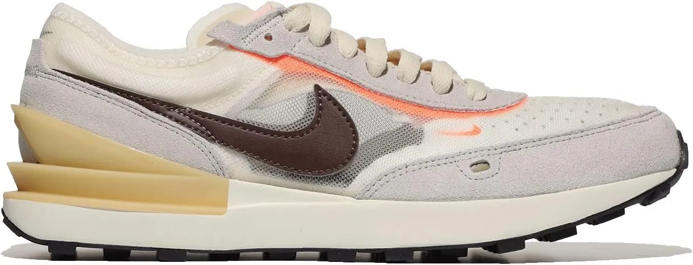 Nike Boy's Waffle One (Big Kid) 5.5 Big Kid Natural/Light Chocolate/Light Bone