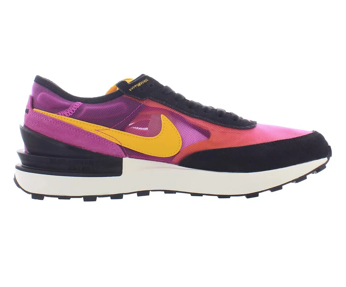 Nike Boy's Waffle One (Big Kid) 7 Big Kid Active Fuchsia/University Gold/Black