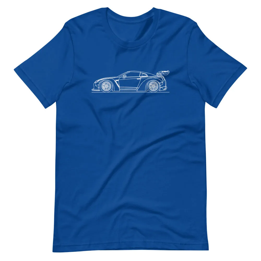 Nissan GT-R R35 Liberty Walk outline T-shirt
