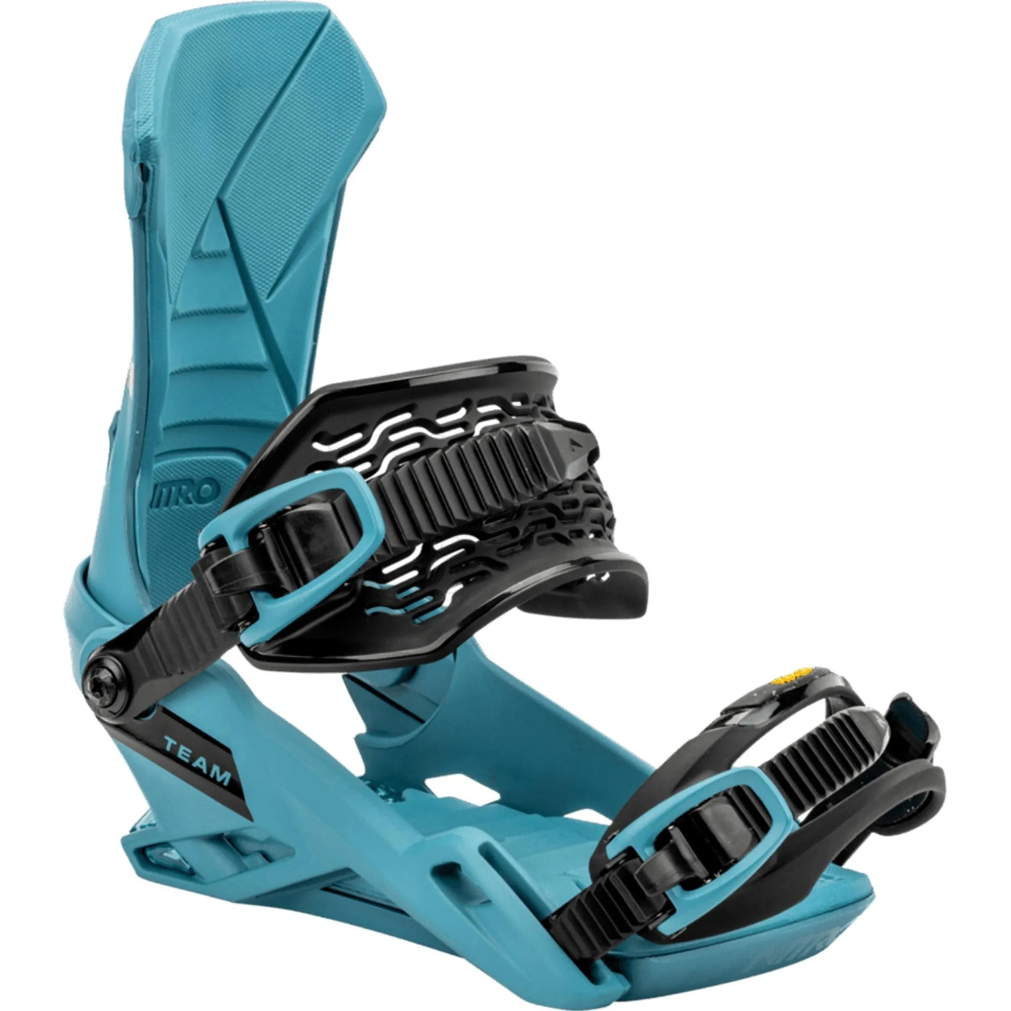 Nitro Team Snowboard Binding Midnight Turquoise 2025