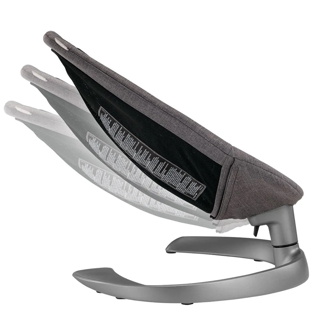 Nuna LEAF™ grow Swing with Toy Bar (Charcoal)