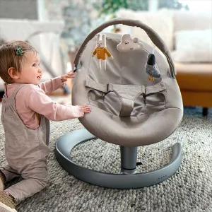 Nuna LEAF grow Swing with Toy bar Charcoal