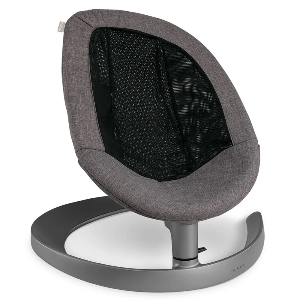 Nuna LEAF™ grow Swing with Toy Bar (Charcoal)