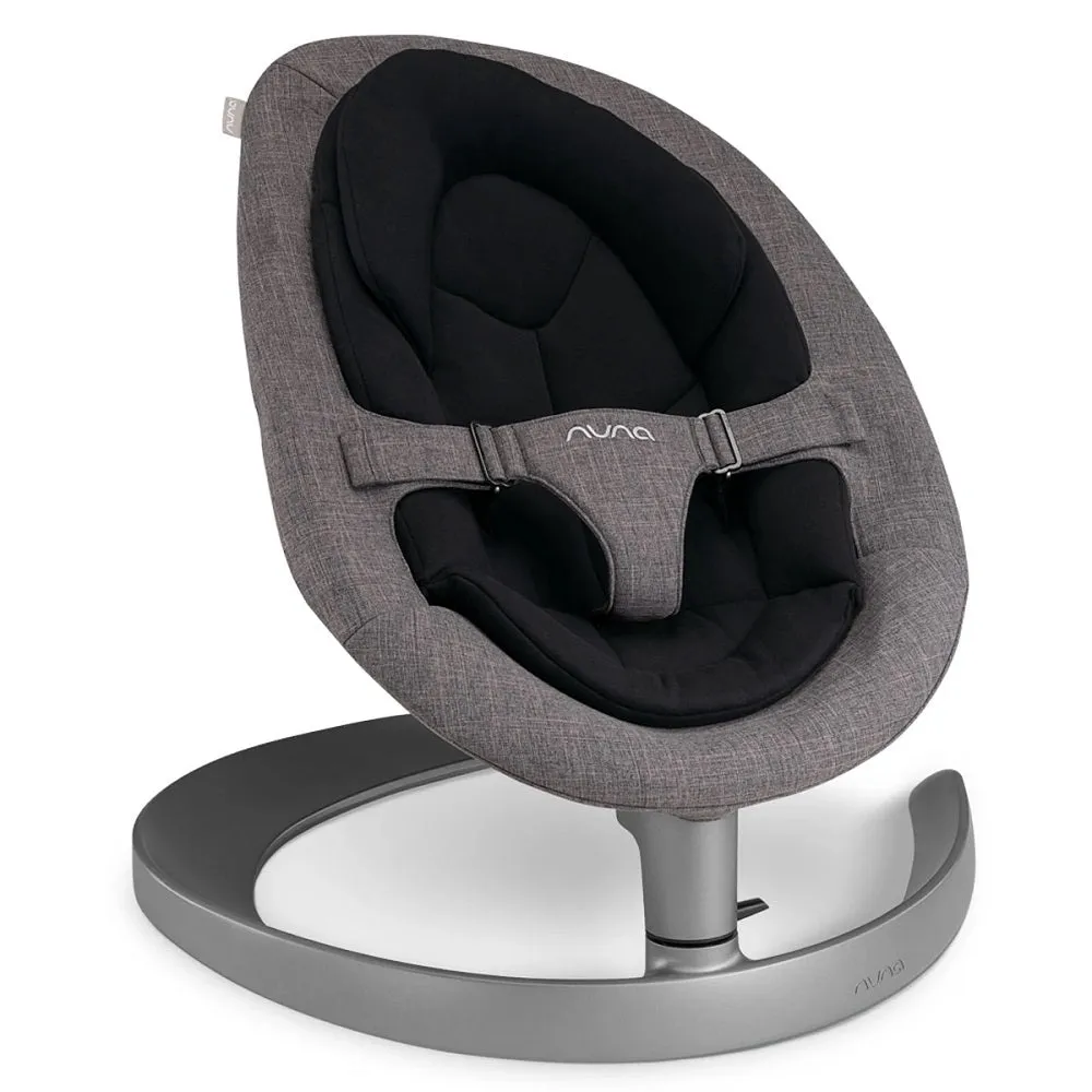 Nuna LEAF™ grow Swing with Toy Bar (Charcoal)