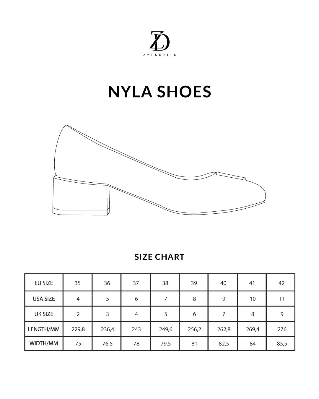 Nyla Shoes - Black