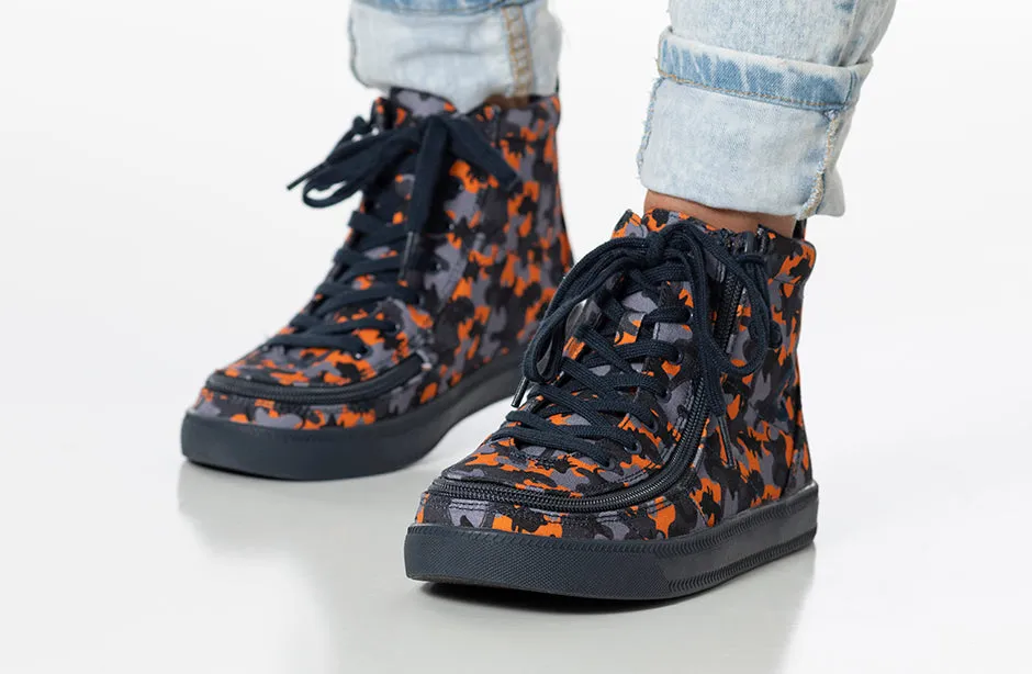 Orange Dino BILLY Classic Lace High Tops