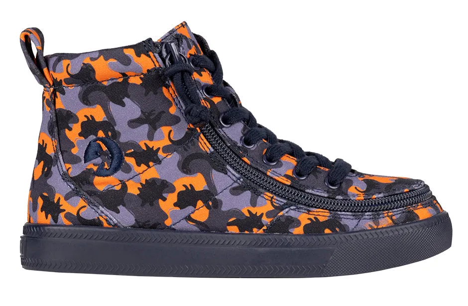 Orange Dino BILLY Classic Lace High Tops
